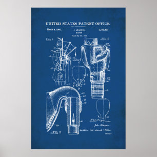 US-Patent - Bagpipe Poster