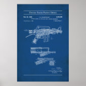 US-Patent - Colt Automatic Rifle Poster (Vorne)