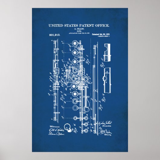 US-Patent - Flute Poster (Vorne)
