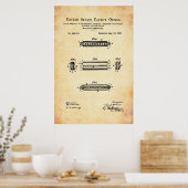 US-Patent - Harmonica Poster (Küche)