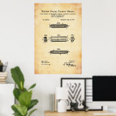US-Patent - Harmonica Poster (Heimbüro)