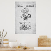 US-Patent - Kassette Player Poster (Küche)