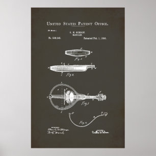 US-Patent - Mandolin Poster