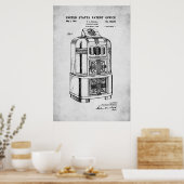 US-Patent - Rockola Poster (Küche)