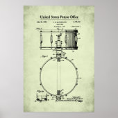 US-Patent - Snare Drum Poster (Vorne)