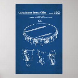 US-Patent - Tambourine Poster