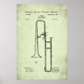 US-Patent - Trombone Poster (Vorne)