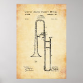 US-Patent - Trombone Poster (Vorne)