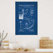 US-Patent - TrommelPedal Poster (Küche)