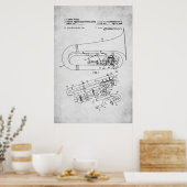 US-Patent - Tuba Poster (Küche)
