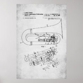 US-Patent - Tuba Poster