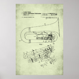 US-Patent - Tuba Poster