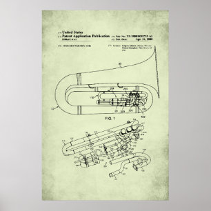 US-Patent - Tuba Poster