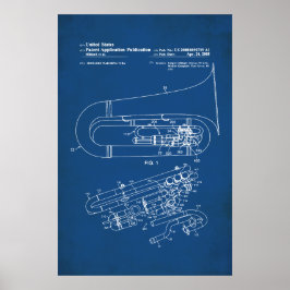 US-Patent - Tuba Poster