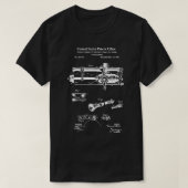 US-Patent-Zylindrischer Tonträger T-Shirt (Design vorne)