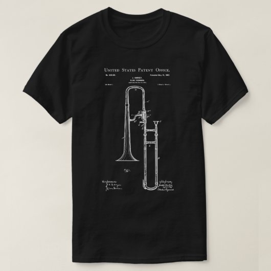 US-Patentknochen T-Shirt (Design vorne)