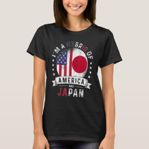 US Patriot Japan Flag American Japan Ground T-Shirt