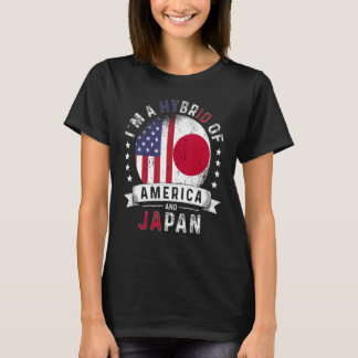 US Patriot Japan Flag American Japan Ground T-Shirt
