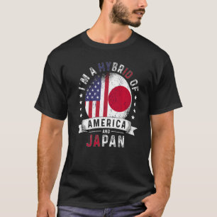 US Patriot Japan Flag American Japan Ground T-Shirt