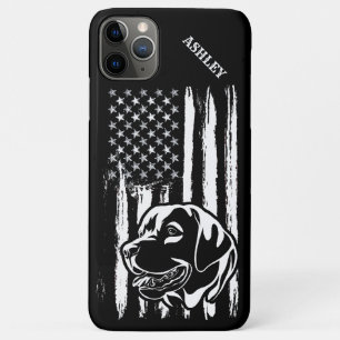 US-Patriot Labrador Retriever USA-Flagge Hund Case-Mate iPhone Hülle