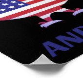 Us Patriotic Poster (Ecke)