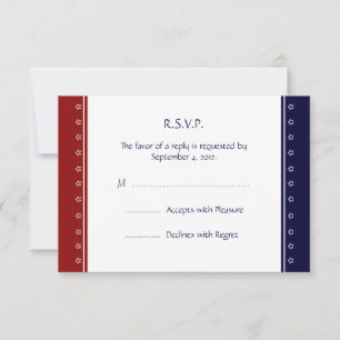 US-patriotische Militäreinladung UAWG-Antwort RSVP Karte