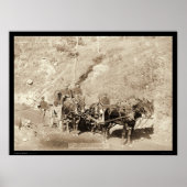 US Paymaster & Guards Fort Meade SD 1888 Poster (Vorne)