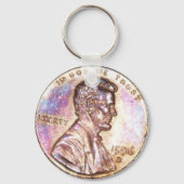 US Penny Copper Coin Schlüsselanhänger (Vorderseite)