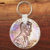US-Penny-Kupfermünze Schlüsselanhänger (Vorderseite)
