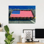 US-PERSONAL HONORING FLAG POSTER (Heimbüro)