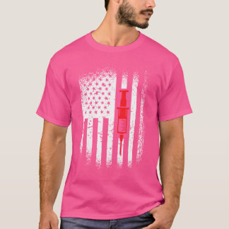 US Phlebotomic Nurse Anästhesiologe Doctor T-Shirt