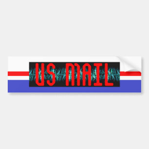 US-POST AUTOAUFKLEBER