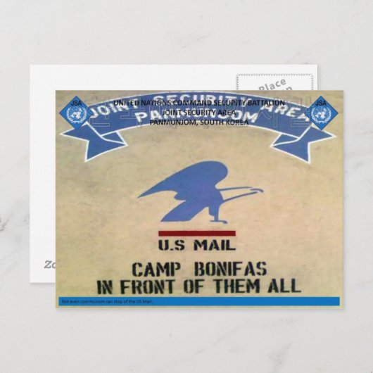 US-Post Postkarte (Vorne/Hinten)