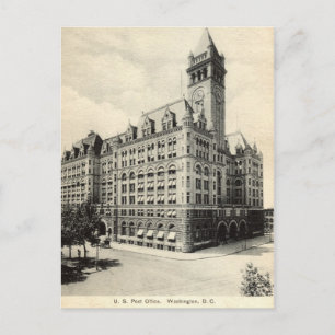 US-Postamt Washington DC 1907 antik Postkarte