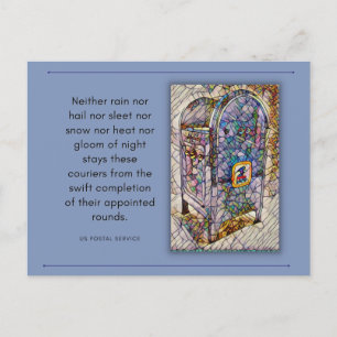 US-Postdienst Postkarte