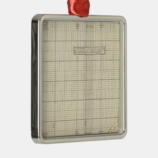 US Postdienst Silbernes Ornament (Rechts)