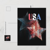 US-Postkarte Postkarte (Vorne/Hinten)