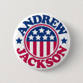 US Präsident Andrew Jackson Button (Vorderseite)