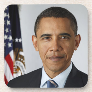 US-Präsident Barack Obama im Weißen Haus Getränkeuntersetzer