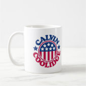 US Präsident Calvin Coolidge Kaffeetasse (Links)