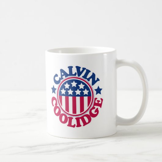 US Präsident Calvin Coolidge Kaffeetasse (Rechts)