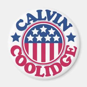 US Präsident Calvin Coolidge Magnet