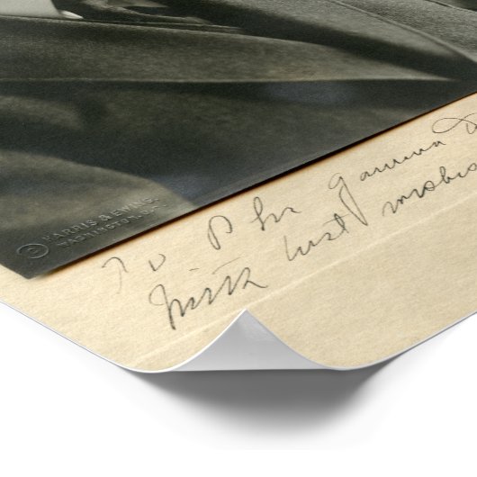 US-Präsident Calvin Coolidge Poster (Ecke)