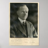 US-Präsident Calvin Coolidge Poster (Vorne)