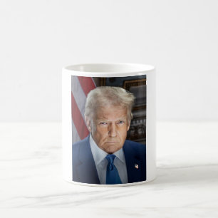US-Präsident Donald Trump Foto 2025 Kaffeetasse