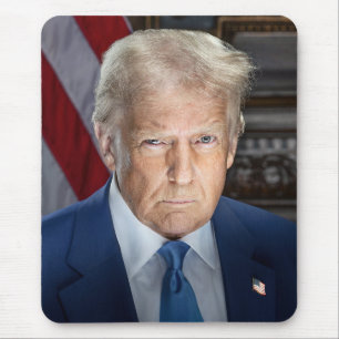 US-Präsident Donald Trump Foto 2025 Mousepad