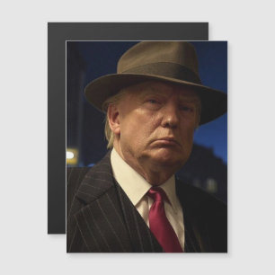 US-Präsident Donald Trump Pate Magnetkarte