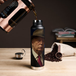 US-Präsident Donald Trump Pate Trinkflasche