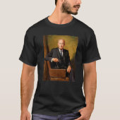 US-Präsident Dwight D Eisenhower Portrait T-Shirt (Vorderseite)