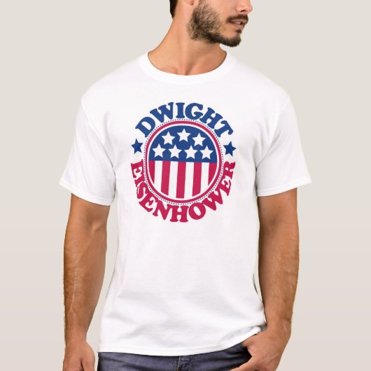 US Präsident Dwight Eisenhower T-Shirt (Vorderseite)